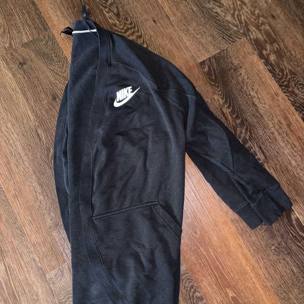 Nike Black Sweatshirt with White Logo